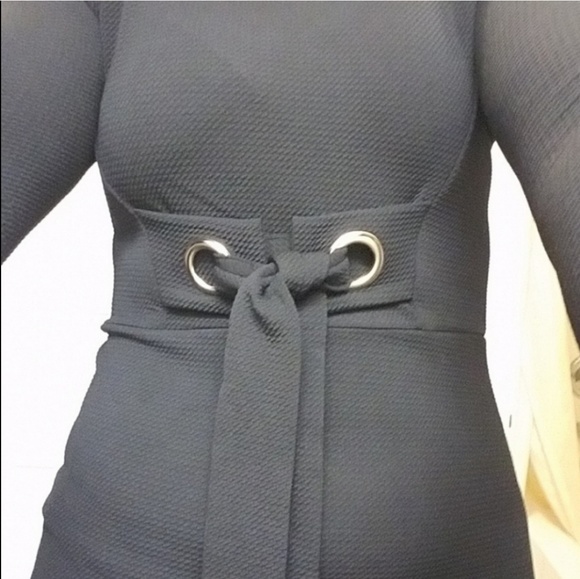 NWT! Romeo + Juliet Black Bodycon Dress LBD - Picture 7 of 7